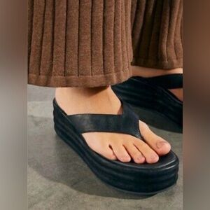 Free People Haven Flatform Sandal